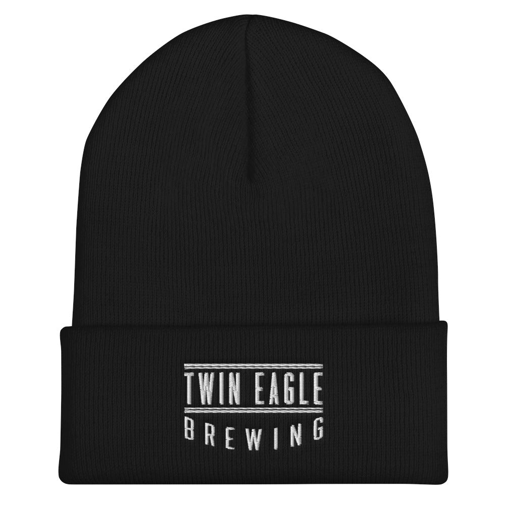 Twin Eagle Brewing Embroidered Cuffed Beanie