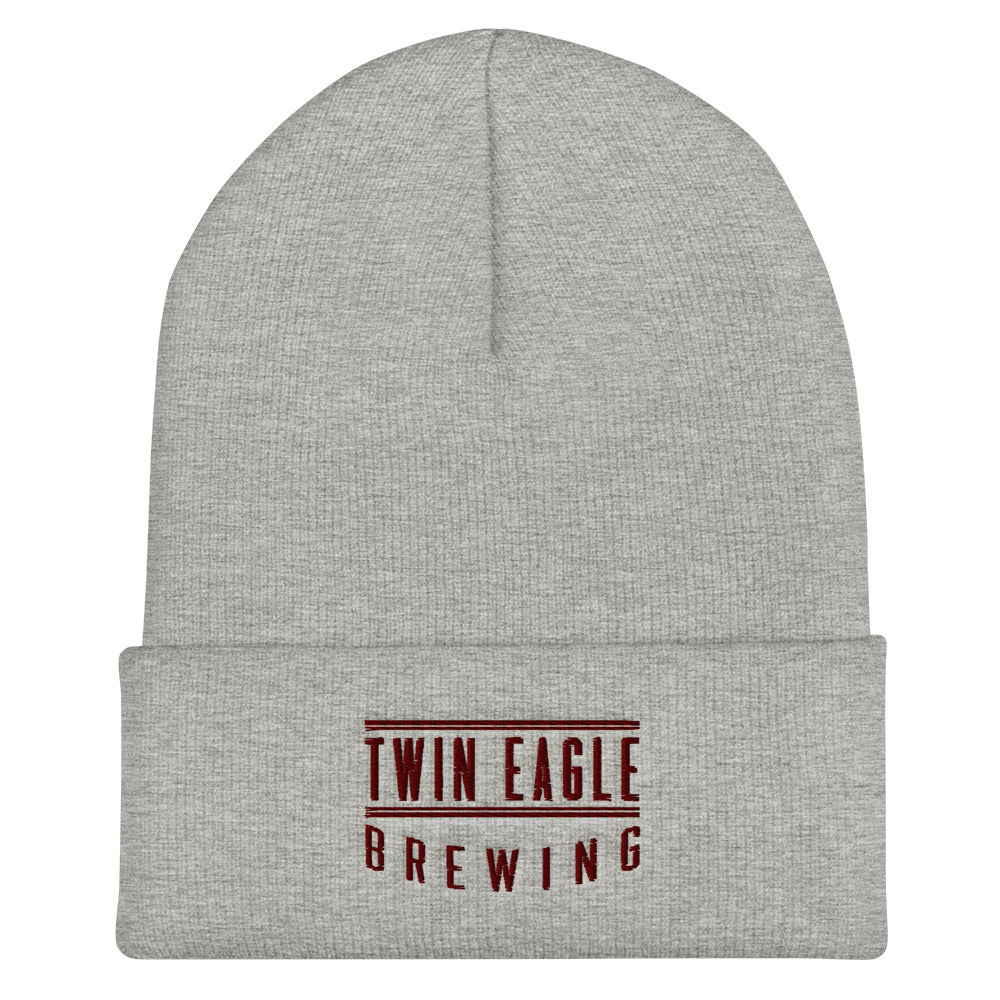 Twin Eagle Brewing Embroidered Cuffed Beanie