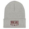 Twin Eagle Brewing Embroidered Cuffed Beanie